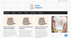 Desktop Screenshot of cenkonsoy.com